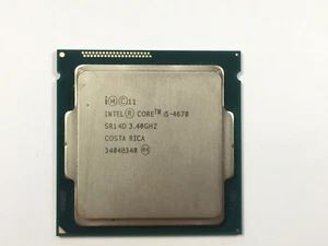 Intel Core i5 - 4670 / SR14D 3.40GHz 6MB Quad-Core CPU LGA1150 - Picture 1 of 1