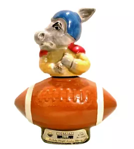 Jim Beam Democratic Election Donkey Football Decanter Vintage 1972 - Picture 1 of 11