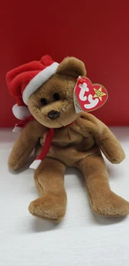 Ty Beanie Baby 1997 Urlaub Teddybär (1996) - Stil # 4200 - FEHLER!  - Bild 1 von 11