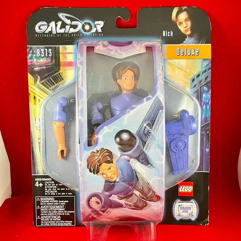 LEGO Galidor DELUXE Nick #8313 - mint in pack - Defenders of the Outer Dimension Cover