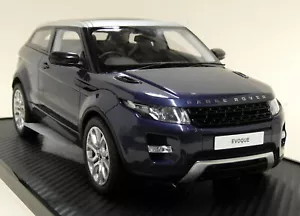 Century Dragon Evoque Land Rover 2011 Baltic Blue Resin model car 1/18 Scale - Picture 1 of 6