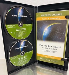 "What Are the Chances? Probability Made Clear", Great Courses, DVDs & Guidebook - Picture 1 of 3