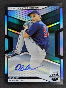 2023 Panini Elite Extra Edition Autographs - #2 Jake Bloss Astros - Picture 1 of 2