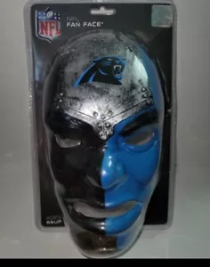 Franklin Sports NFL Carolina Panthers Fan Face Mask - Team Fan Masks for NFL - Picture 1 of 1