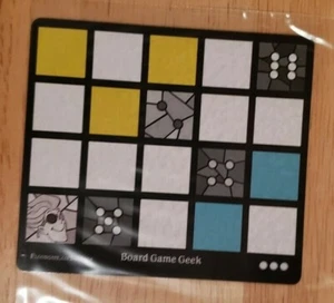 Sagrada Promo 4 - Brettspiel Geek Brettspiel Geek Fenstermuster Karte NEU - Bild 1 von 2