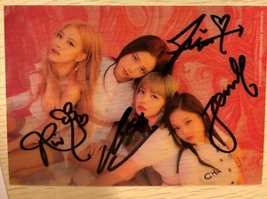 BLACKPINK Autographed Signed Postcard Unique 1ST LIMITED EDITION PHOTOBOOK - Picture 1 of 1
