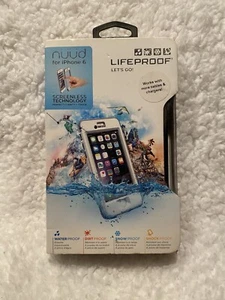 Lifeproof Nuud Series Waterproof Case for iPhone 6 Plus White NEW - Sealed - Picture 1 of 3