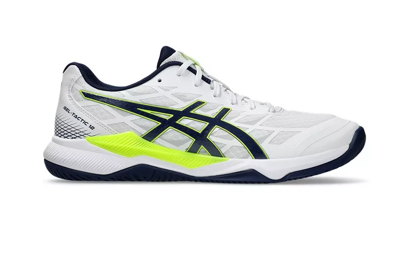 Asics Uomo GEL-TACTIC 12 Squash Badminton Scarpe Indoor Scarpe 1071A090 103 - Immagine 1 di 4