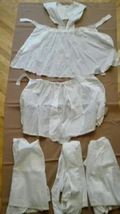 USSR School Parade 5 Aprons for Schoolgirl 80th. - Picture 1 of 5