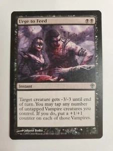 MTG Magic The Gathering Card Urge to Feed Instant Black Worldwake 2010  - Picture 1 of 2