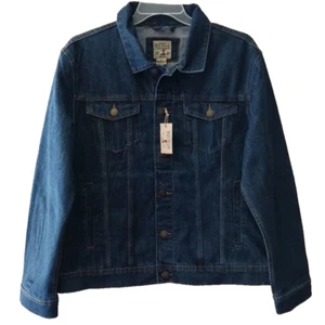 RedHead Double Pocket Denim Jean Jacket - Size Large Mens - Red Head - Picture 1 of 11