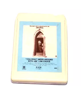 Jim Croce - You Don't Mess Around with Jim 8 Track Tape - good pads test played - Picture 1 of 5