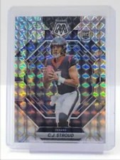 2023 Panini Mosaic Silver Mosaic Prizm CJ Stroud ROOKIE CARD RC # 292 Texans