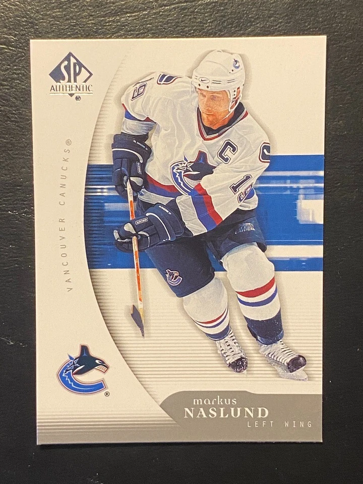 Markus Naslund 2005-06 Upper Deck SP Authentic #98 Vancouver Canucks - Image 1 of 2