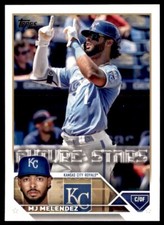 MJ Melendez 2023 Topps Series 2 Future Stars Card #587 Kansas City Royals