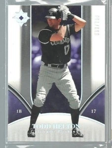  2006 Ultimate Collection #31 Todd Helton 639/799 (ref38554) - Picture 1 of 1