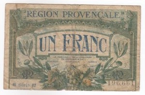 FRANCIA, 1922, REGIÓN PROVENZAL 1 FRANCO SERIE 1922, EN MUY BUEN ESTADO - Imagen 1 de 2
