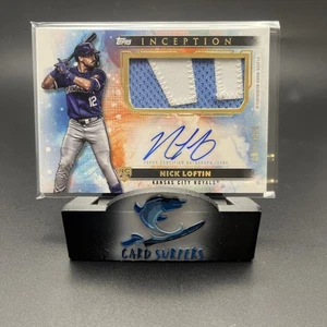 2024 Topps Inception RPA Sick Patch Auto APC-NL Nick Loftin RC Royals /200 - Picture 1 of 2