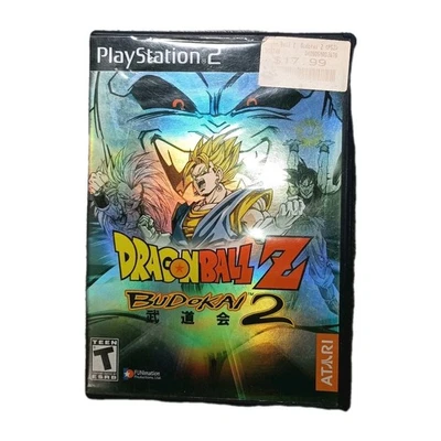 Near Mint Dragon Ball Z: Budokai 2 Sony PlayStation PS2 Complete CIB Video Game - Image 1 of 4