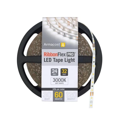 Armacost Lighting RibbonFlex 32.8 ft. (10M) 24-Volt 60 LEDs/M Soft Bright Whi-C5 - Image 1 of 4