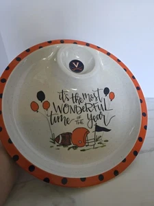 Neu Magnolia Lane TENNESSEE VOLS Fußball Melamin Chip/Dip Tablett - Bild 1 von 6