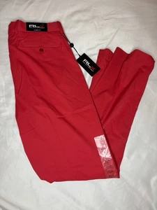 Pantalones de rendimiento de golf RLX Ralph Lauren para hombre talla 32x32 salmón calce clásico $148 - Imagen 1 de 7