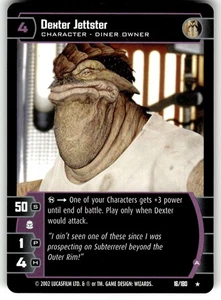 2002 WofC Star Wars: Attack of the Clones TCG Card #16 Dexter Jettster - Picture 1 of 4