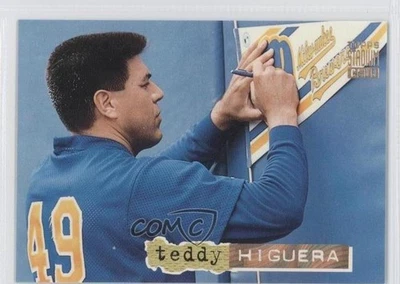 1994 Topps Stadium Club Golden Rainbow Teddy Higuera #273 - Image 1 of 2