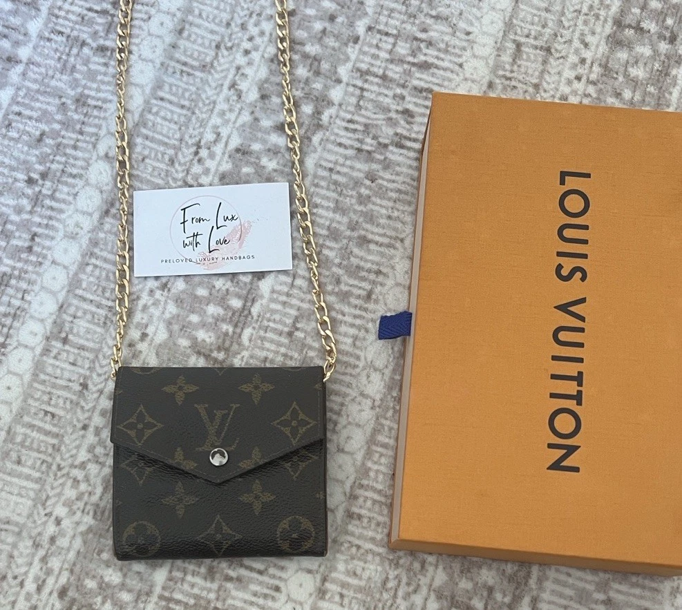 louis vuitton wallet chain products for sale | eBay