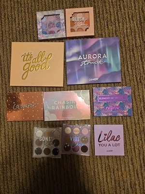 Lot of 10 COLOURPOP Eyeshadow Palettes NEW! Assorted Colors & Sizes READ - Image 1 of 4