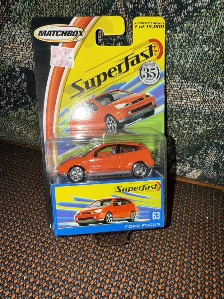 Matchbox Superfast Ford Focus #63 naranja Foto 1 de 1