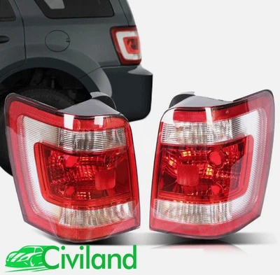 Rear Tail Light Lamp For Ford Escape 2008-2012 Pair Left&Right Side Taillight - Image 1 of 4