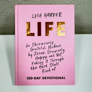 Life Lisa Harper 100 Day Devotional Hardback Jesus Christian Living Bible New - Bild 1 von 8