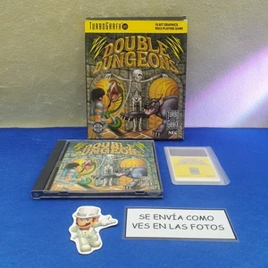 JUEGO TURBOGRAFX 16 PC ENGINE DOUBLE DUNGEON - Foto 1 di 8