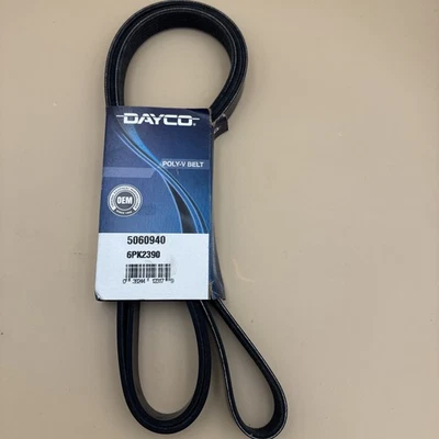 Dayco 5060940 6PK2390 Poly-V Serpentine Belt Fits 2008-2012 Buick Enclave - Image 1 of 3