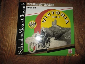 Victoria Motorräder 1901-68 Schrader Motor Chronik V75 * V98 * FM 38 Vicky * KR6 - Bild 1 von 6