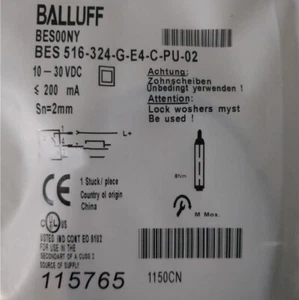 one New Balluff BES 516-324-G-E4-C-PU-02 Proximity switch Fast Shipping - Picture 1 of 1