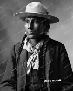 Cree Indianer Vintage 8x10 Nachdruck eines alten Fotos - Bild 1 von 1