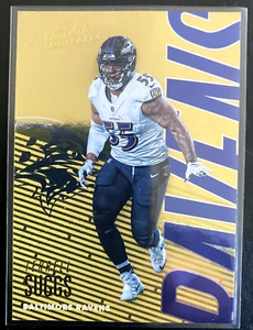 Terrell SUGGS 2018 Panini Absolute Football #9 Baltimore Ravens - Picture 1 of 2