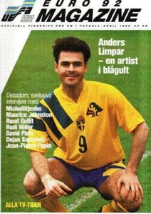 Programme tournament UEFA 1992 EURO in Sweden (European Championship) - Afbeelding 1 van 1