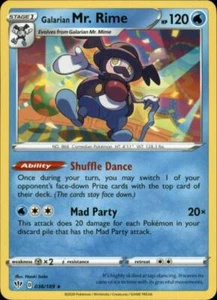 2x (SWSH03-036) Galarian Mr. Rime Rare Pokemon Darkness Ablaze Karte # 36 - Bild 1 von 1