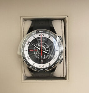 NWT Perrelet Turbine Chronograph Automatic Watch, Ref A1075/1 | Black, 47mm