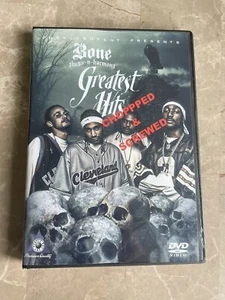 ✅RARE • DVD Bone Thugs-N-Harmony “Greatest Hits” Videos CHOPPED & SCREWED ✅ - Picture 1 of 1