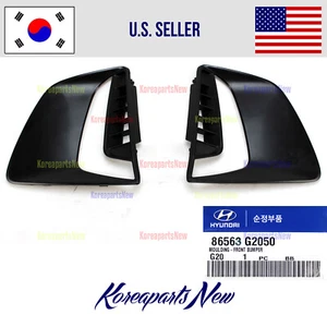DRL Lamps Bumper Light Bezel Left + Right 2pcs ⭐GENUINE⭐ HYUNDAI IONIQ 2017-2019 - Picture 1 of 2