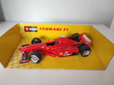 Burago modellino Ferrari F1 F300 - Schumacher (1998) Made in ITALY - Promo - Immagine 1 di 2