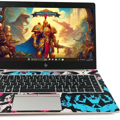 Ryzen 5 Gaming Laptop 32GB RAM 1TB SSD Win11 Vega 8 GPU 14" FHD PC - Image 1 of 4