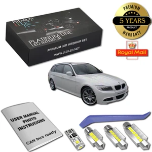 BMW E91 LED Interior Kit Premium 17 SMD Bombillas Blanco sin Errores 3er 3 Serie - Imagen 1 de 11