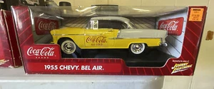 2005 JOHNNY LIGHTNING COCA-COLA 1955 CHEVY BEL AIR 1:18 SCALE DIE CAST - Picture 1 of 11