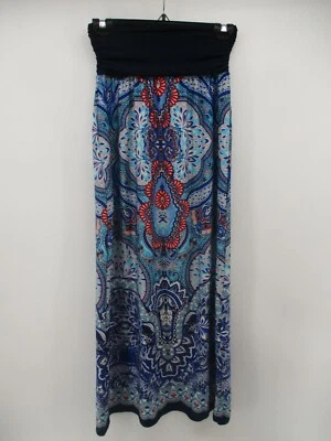 Maxi Falda Apt 9 Pequeña Pull On Colorida Cachemira Geométrica Foto 1 de 4