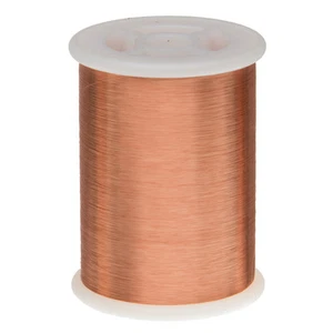 42.5 AWG Gauge Enameled Copper Magnet Wire 1.0lbs 55635' Length 0.0025" 155C Nat - Picture 1 of 1